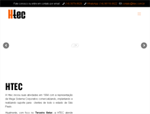 Tablet Screenshot of htec.com.br
